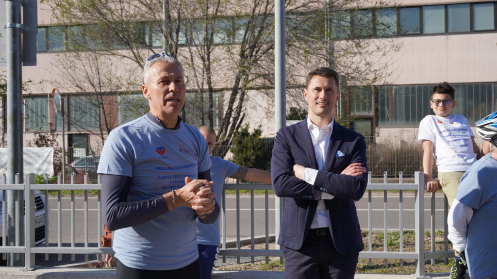 Pedalata della solidarietà | edizione 2024 in DAO Cooperativa a Lavis con il Direttore Operativo di DAO Nicola Webber