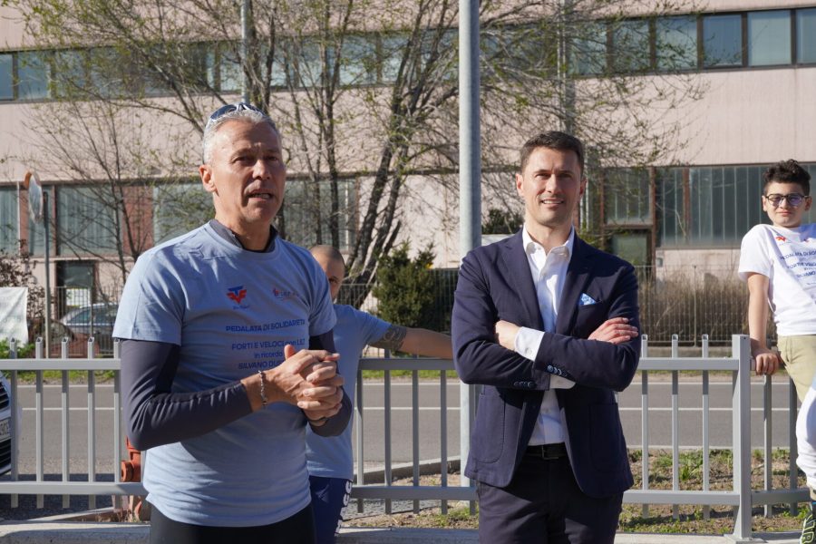 Pedalata della solidarietà | edizione 2024 in DAO Cooperativa a Lavis con il Direttore Operativo di DAO Nicola Webber