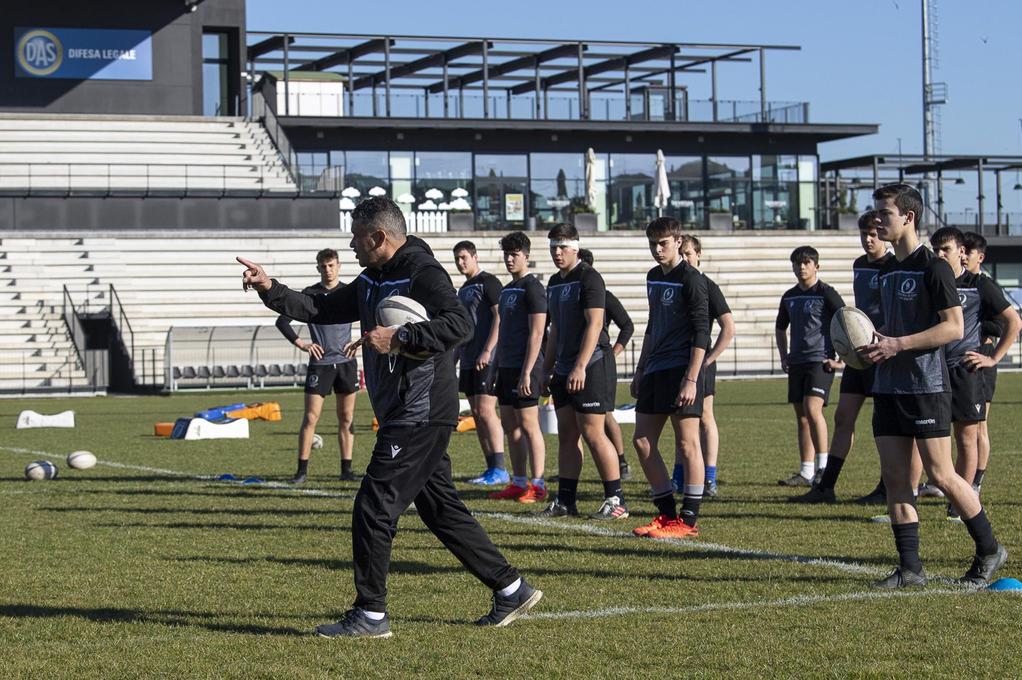 Verona Rugby allenamento