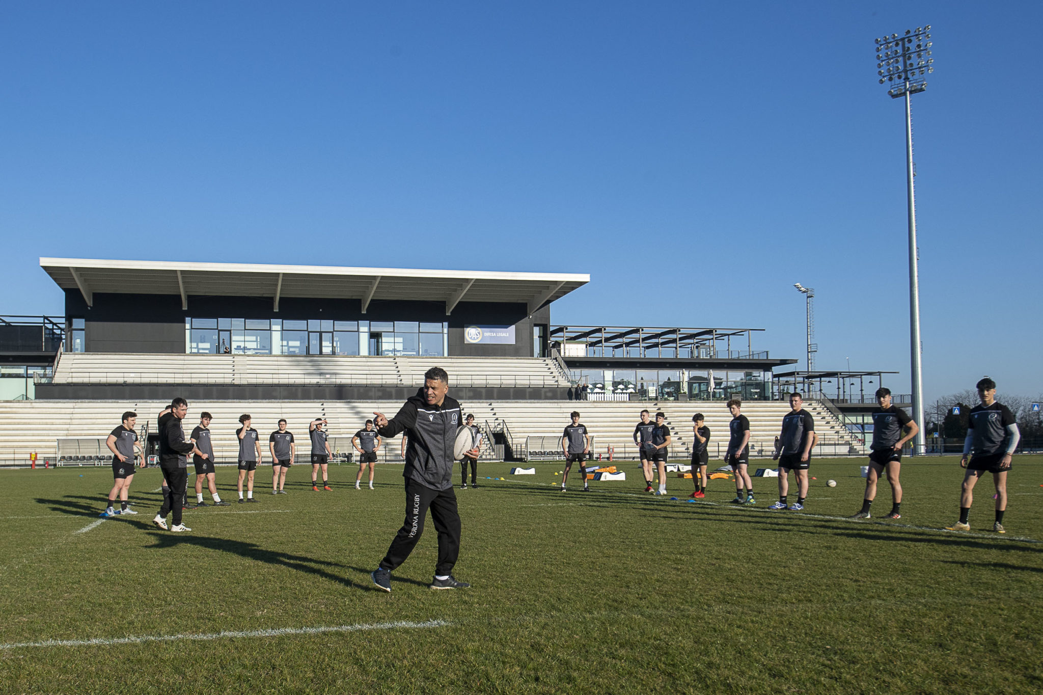 Verona Rugby allenamento