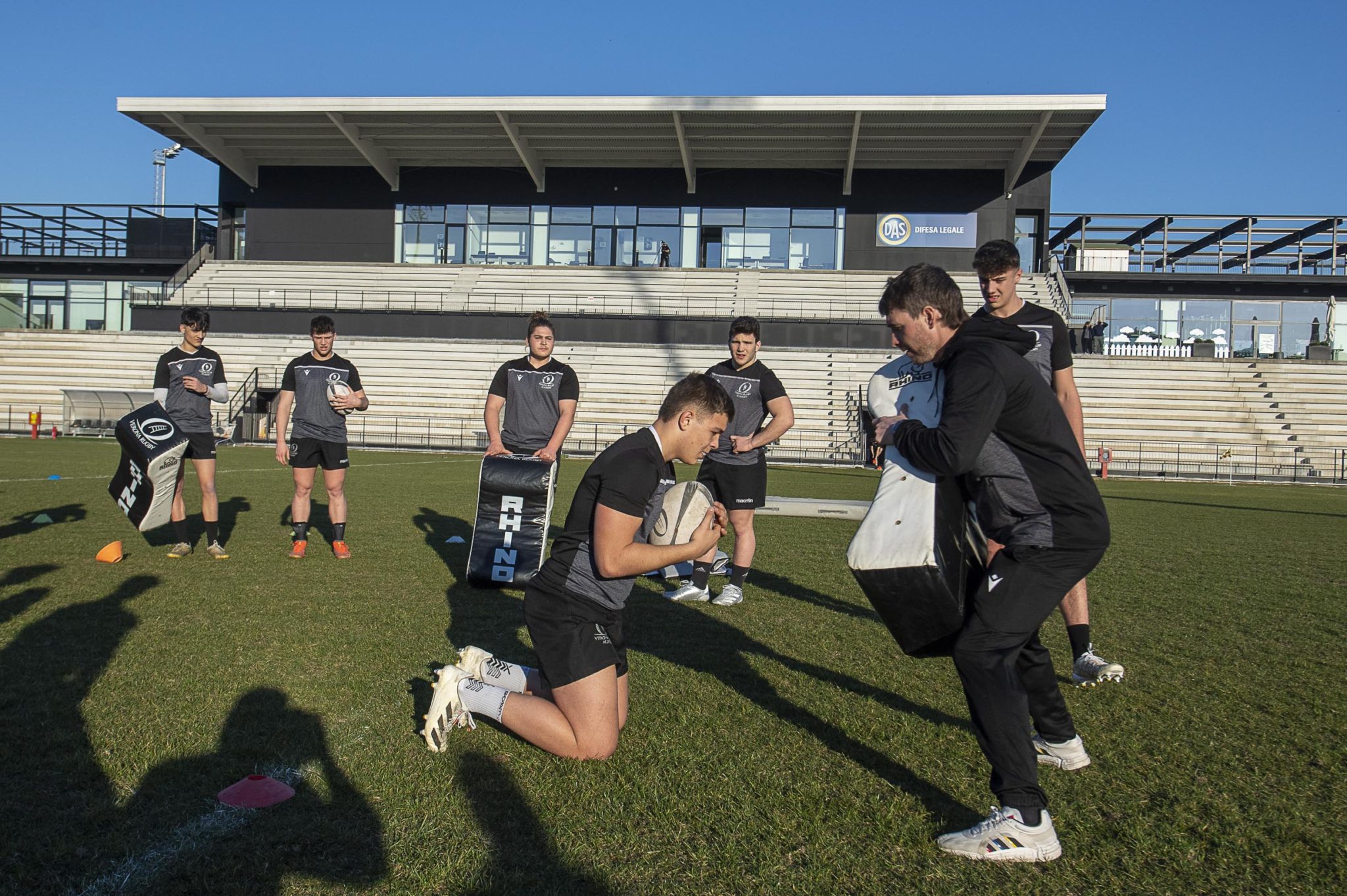 Verona Rugby allenamento