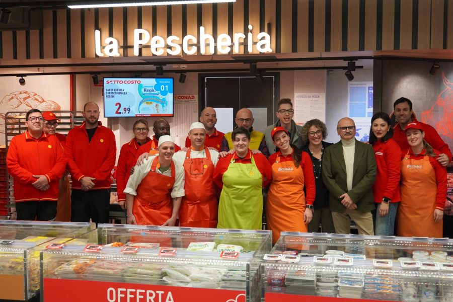 Cortina riapertura Conad City