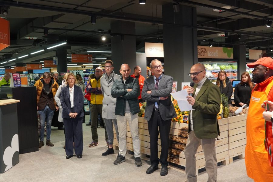 Cortina riapertura Conad City